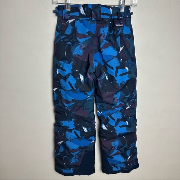 ❌SOLD❌Patagonia H2No Snow Pants Boy's Size 10/12 or Large Blue Adjustable Waist - Picture 2 of 11